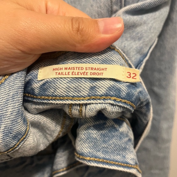 LEVI’S HW straight jeans - Picture 4 of 4